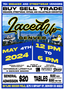 Laced Up Denver is back!! May 4th, 2024 @ Skyline Indoor Soccer